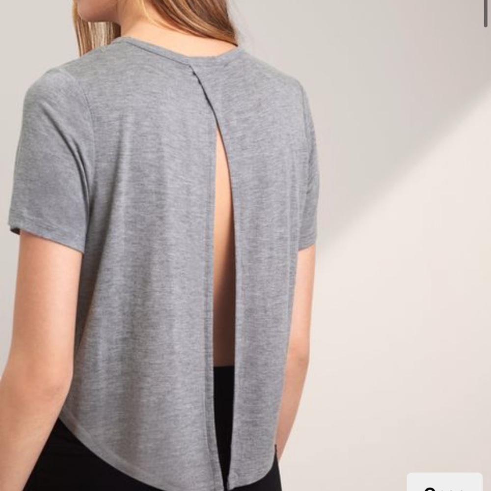 Aritzia Open Back T-shirt